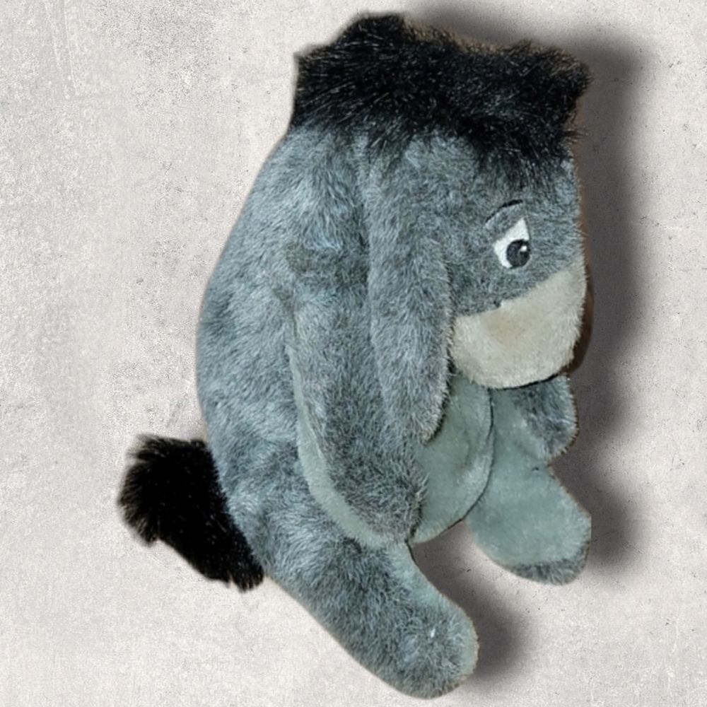 WALT DISNEY WORLD EYEORE BEAN BAG CHARACTER DOLL, NEW WITH TAGS!